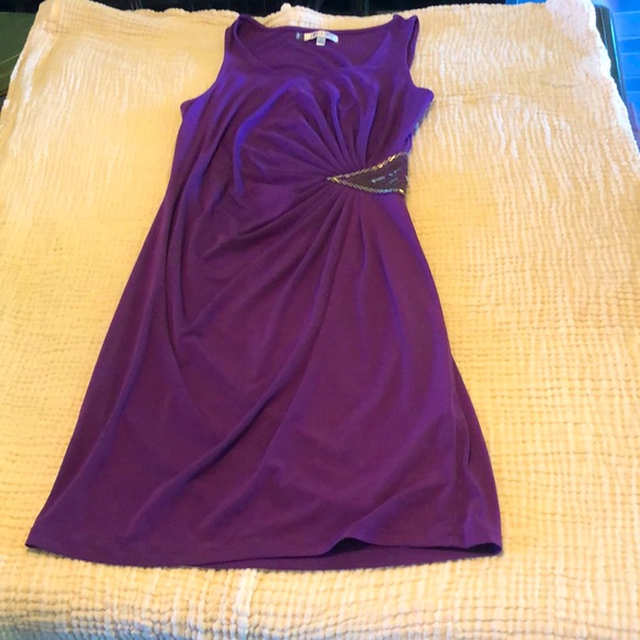 Purple Cocktail Dress - Picture 2 of 8